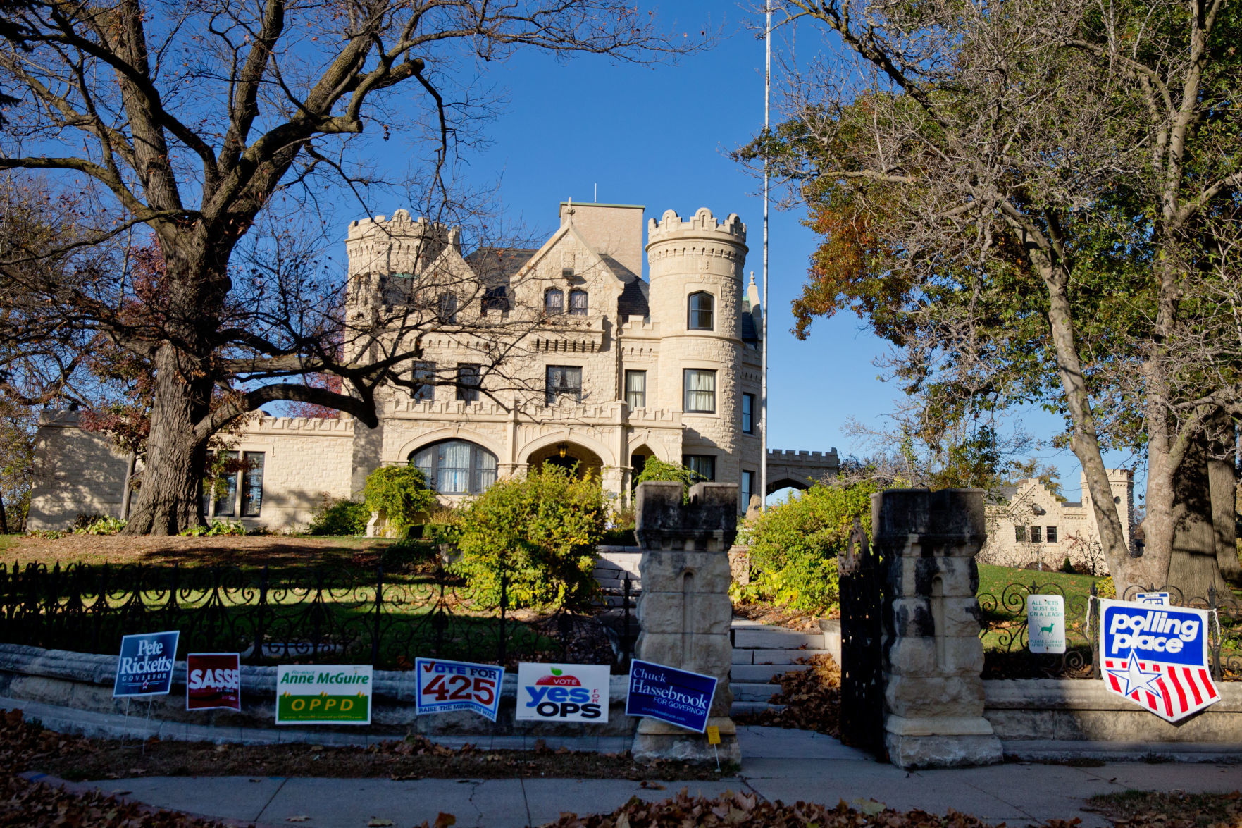 Joslyn Castle polling place